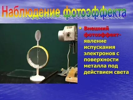 Фотоны применение фотоэффекта