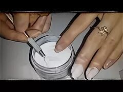 Акриловые ногти без лампы