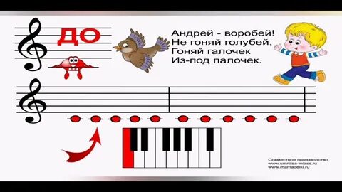 Какая нота играет