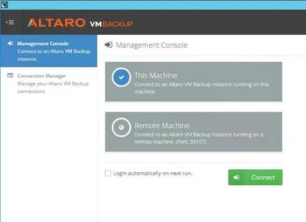 Vm backup