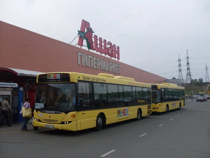 Маршрут автобуса до меги