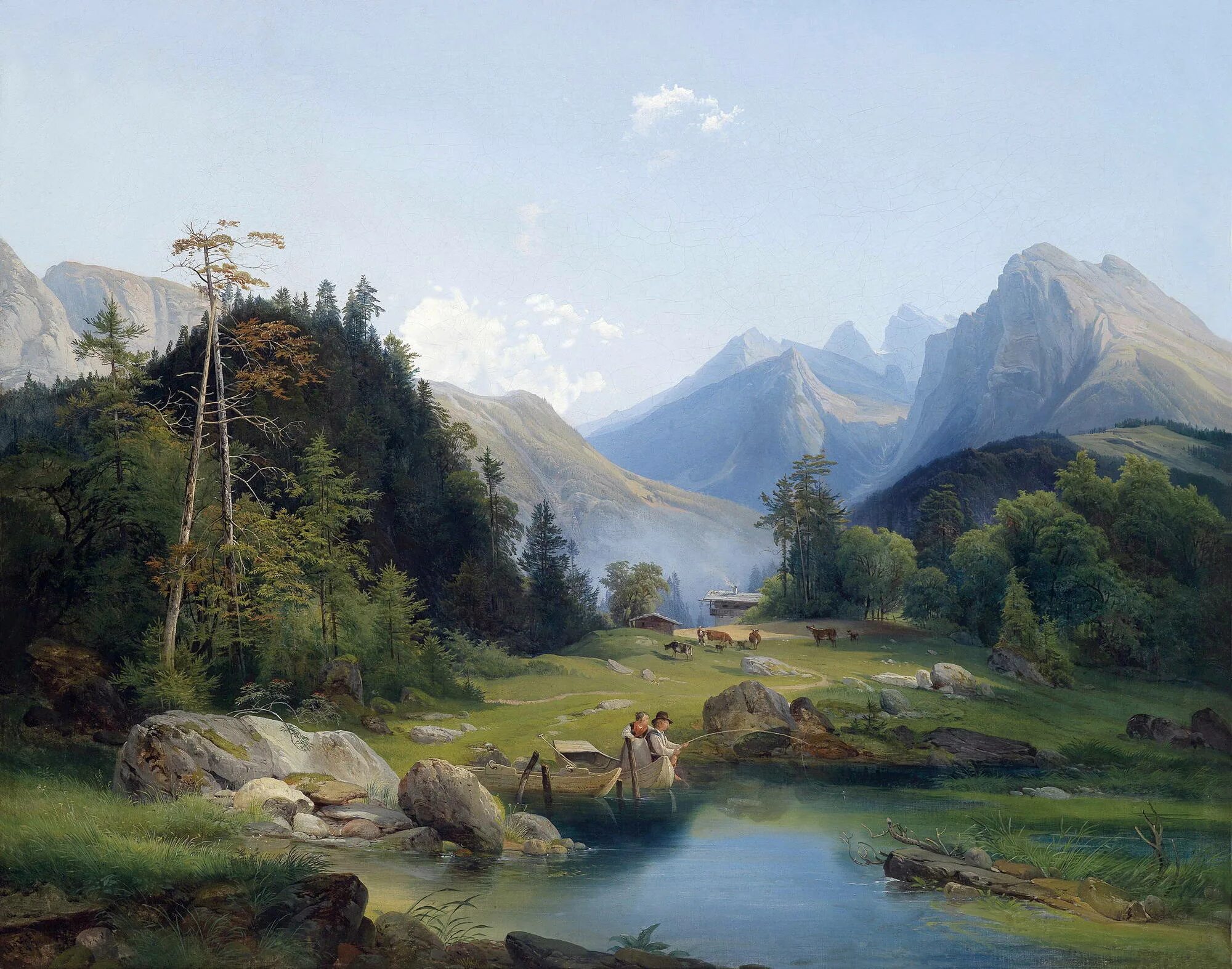 Художник karl kaufmann (1843 – 1905. Josef thoma пейзаж. (bierstadt albert) 1830-1902. Горы репродукции. Горный пейзаж маслом андрея голубева.