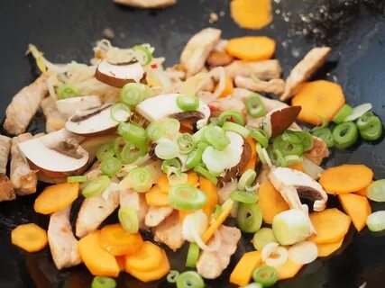 Slicing vegetables