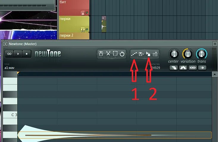 Fl studio как сохранить проект. NEWTONE плагин. NEWTONE FL. NEWTONE FL Studio. Тональность в FL Studio 20.