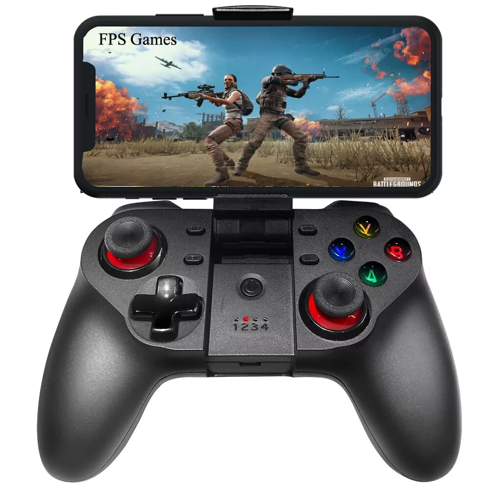 Джойстик Wireless Gamepads. Геймпад для смартфона IPEGA Wireless Controller PG-9216 Android/IOS/ps3/ps4/NS/win (черный). Портативная игровая консоль 2.4g Wireless Controllers Gamepad. Wireless Control Gamepad для игры. Игры на андроид играть джойстиком