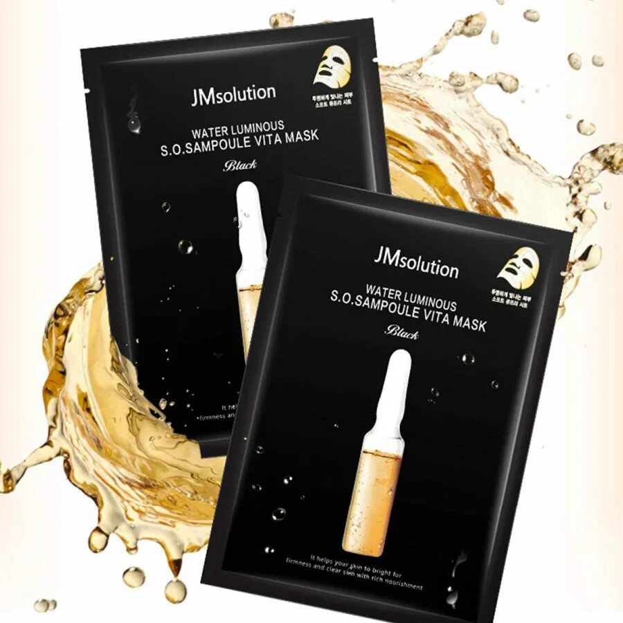 O. Water luminous s o s. S ringer amino mask black 10pcs(jmsolution). O. Jmsolution маски для лица дисней.