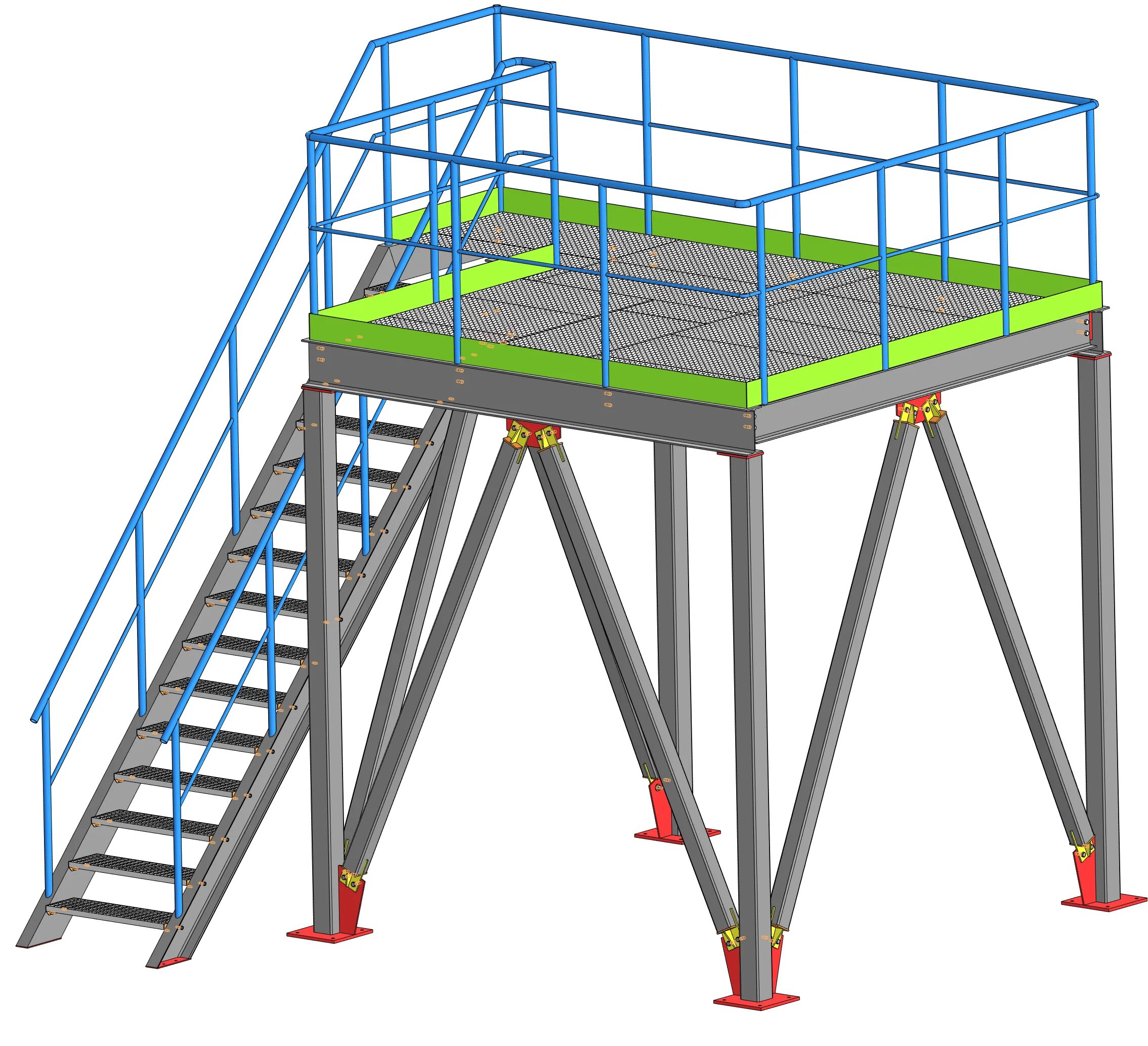 Трап площадка. Передвижная площадка для обслуживания арматуры h 600мм. Площадка обслуживания ПГВ-10у-1200.1200. Компас 3d металлоконструкции КМД. Эстакада 6350-1420.
