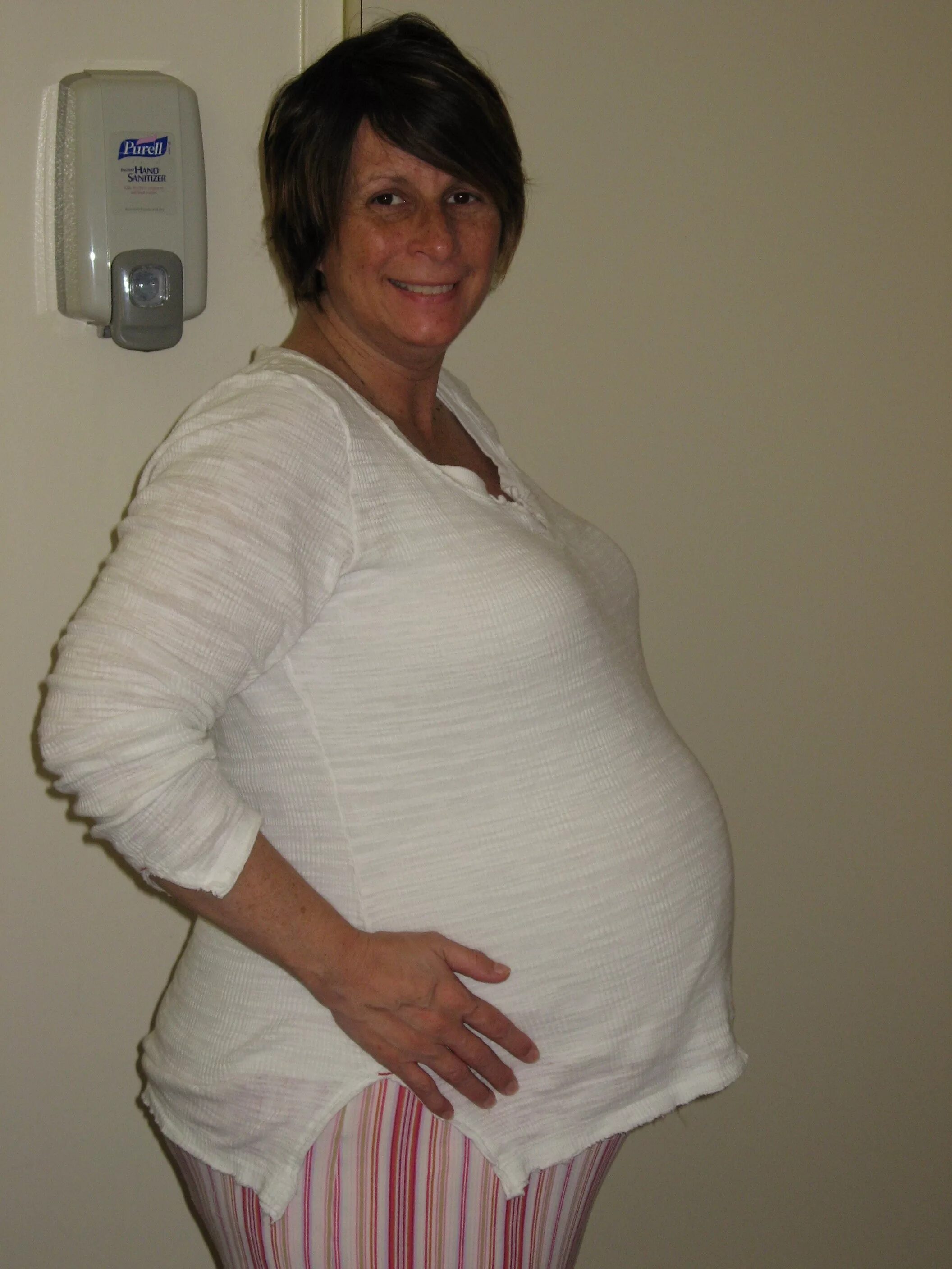 Mature pregnant