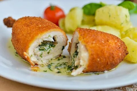 Картофельные котлеты по киевски