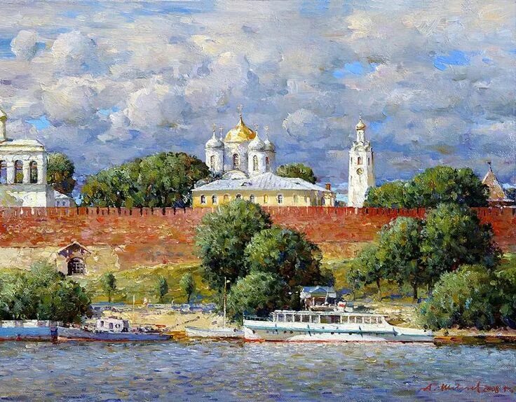 Нижегородский кремль деревянный 1221. Великий новгород на руси. Великий новгород в живописи. Картина великий новгород. Нижегородский кремль 14 век.