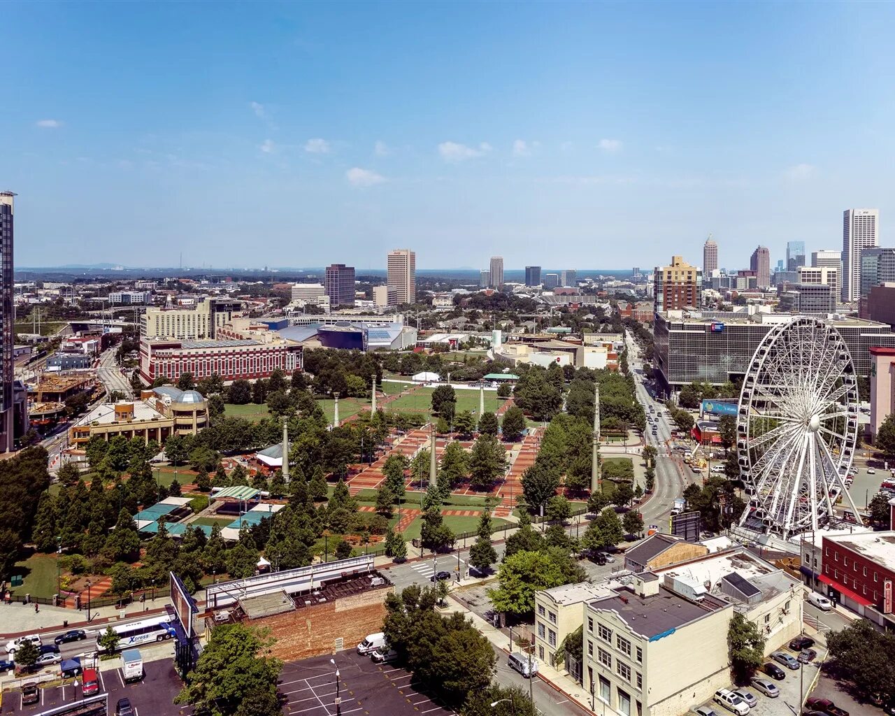 Атланта (Джорджия). Атланта Джорджия природа. Атланта фото города. Georgia USA.