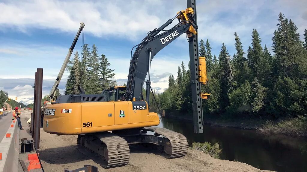 Pile driver. Pile driver