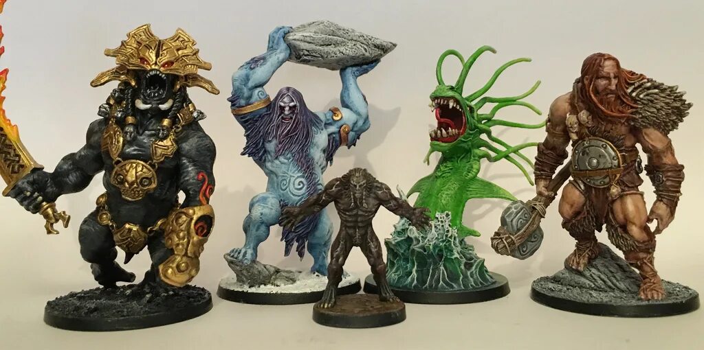 Blood rage миниатюры. Игра кровь и ярость. Blood rage колдуны. Блуд рейдж. Настольная кровь и ярость" blood rage".