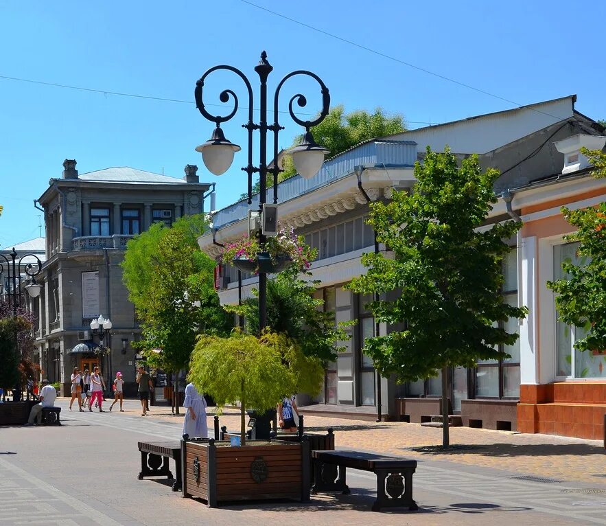 Panorama: Krossi mafia, shoe store, Simferopol, ulitsa Pushkina, 1 - Yandex Maps