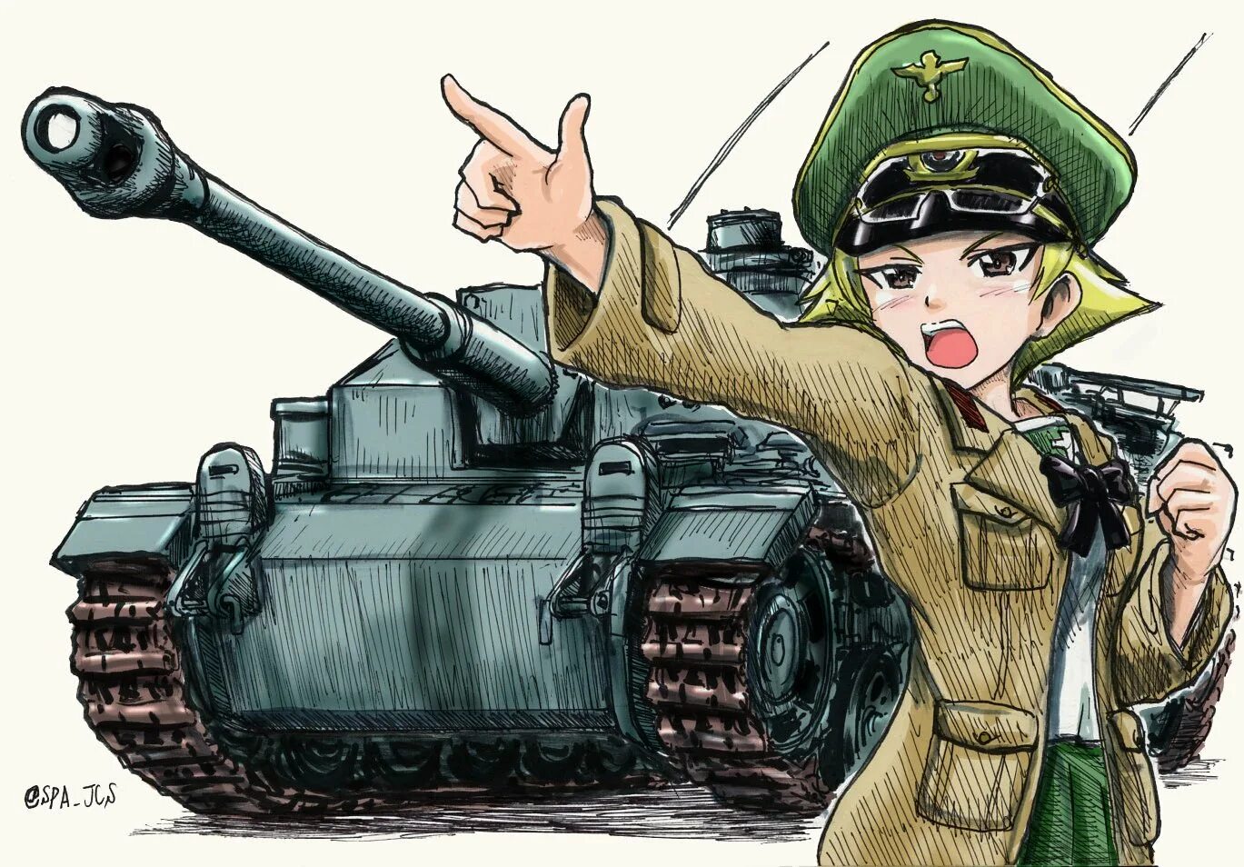 Эльф танкист. Танкистка. Танкистка рисунок. Girls und Panzer Записки эльфа-танкиста.