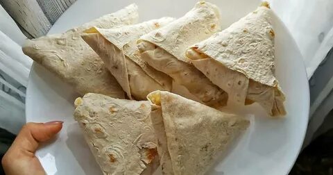 Лаваш творожный сыр курица