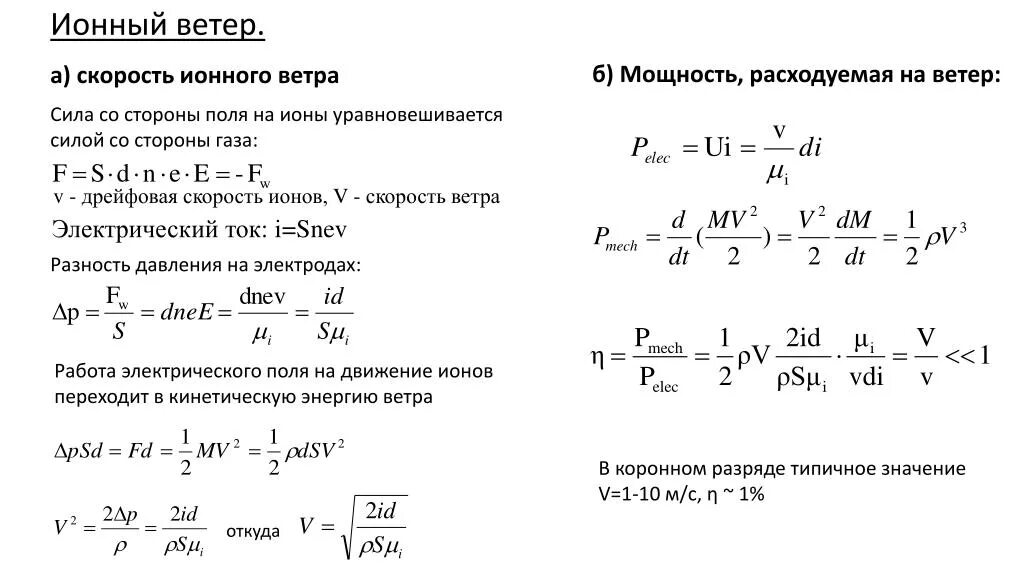 Ионный ветер. Расчет скорости ионного ветра. Ионный ветер своими руками. Ионный ветер своими руками схема.