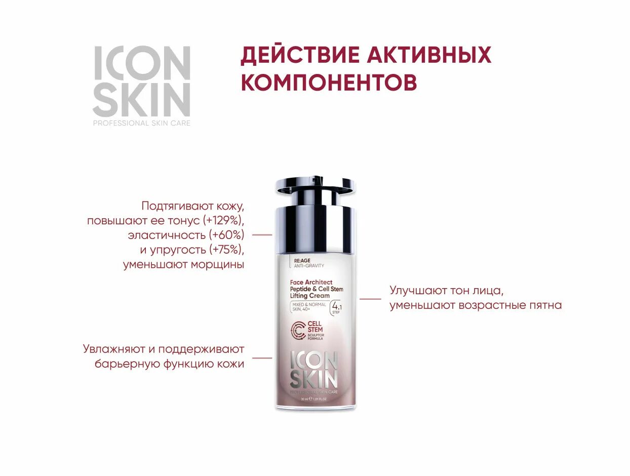 Icon skin омолаживающий крем