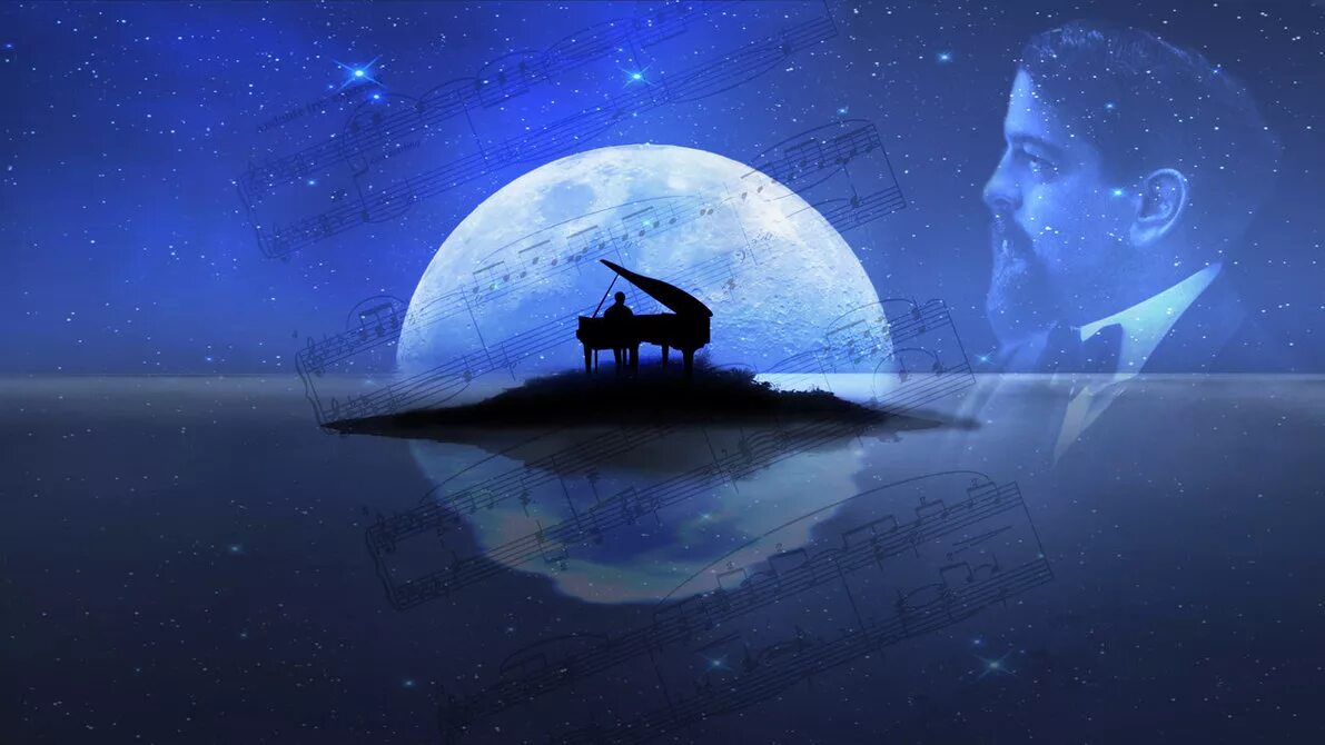 Пьеса лунный свет. Сын луны млп. Волшебная ночь. Картина с луной и подъпесью lune. Ночь романтика.