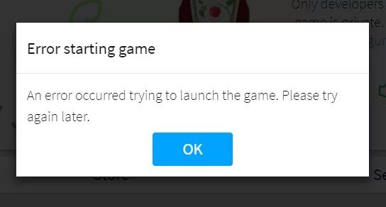 Game starting error. An Error occurred, try again later.. An Error occurred. Please try again РОБЛОКС. An Error occurred, try again later. Roblox. Error starting experience.