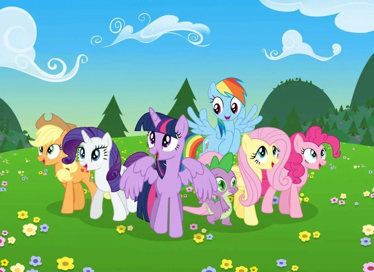 Ponfi. My little pony на русском языке