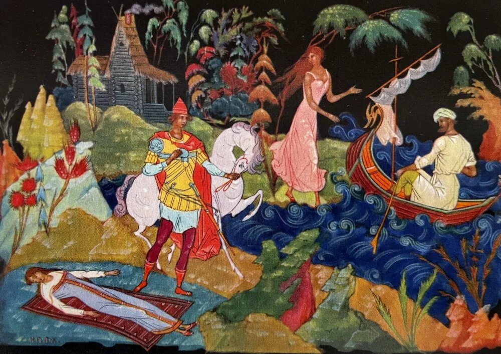 Лукоморье пушкин палех. Сказки пушкина палех. Художник к бокарев палех. Тарелки палех сказки пушкина. Палех пушкин.