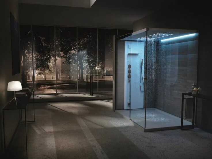 The Huot Residence in the Oriental Warehouse - Современный - Ванная комната - Ат