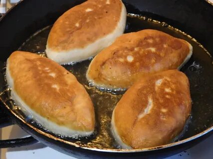 Пирожки для жарки на сковороде
