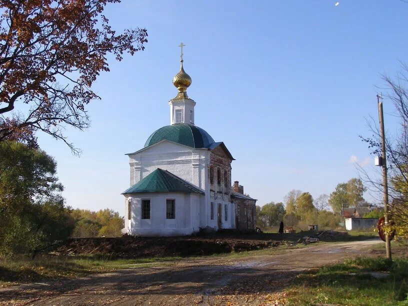 Храм село Сидоровское Ивановская область. Костромская область ивановский район