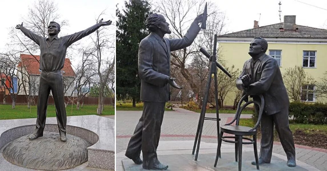 Памятник юрию гагарину (калуга). Вид калуги от памятника гагарину. Памятник гагарина в калуге. Статуя гагарина в калуге. Памятник юрию гагарину (калуга).