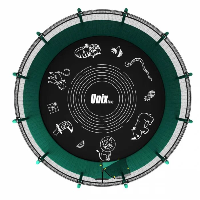 Батут unix line supreme game 12 ft. Батут unix line supreme 16. батут unix line 12 ft supreme (green). каркасный батут unix line 16ft supreme 488х488х269 см. батут unix line supreme game 14.