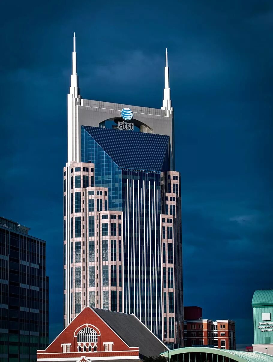 Лос анджелес здания. Здание компании «атт». At&t tower. Нашвилл at&t building. At t здание.