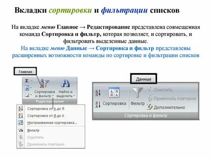 Электронная таблица предназначена для упорядоченного