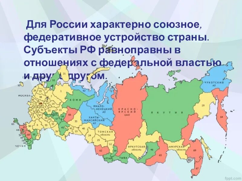 Административно территориальное деление россии субъекты. Федеративное устройство РФ. Субъекты РФ. Федеративное устройство РФ субъекты. Субъекты РФ презентация.