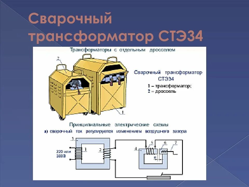 Мощность сварочного трансформатора