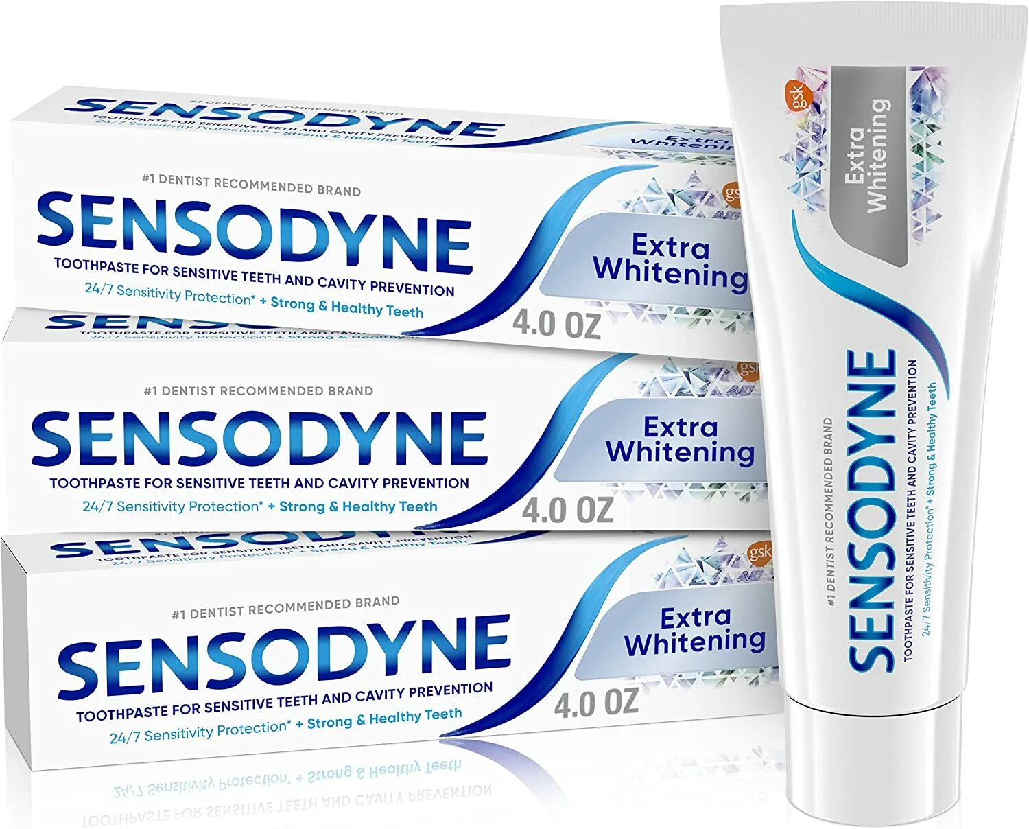 Паста сенсодин купить. Sensodyne зубная паста отбеливающая. Паста Сенсодин для чувствительных зубов. Зубная паста Sensodyne (Сенсодин). Зубная паста Sensodyne Экстра отбеливание.