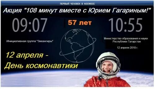 108 Минут Гагарин. Полет Гагарина 108 минут. Гагарин 108 минут в космосе. 108 12 Апреля.