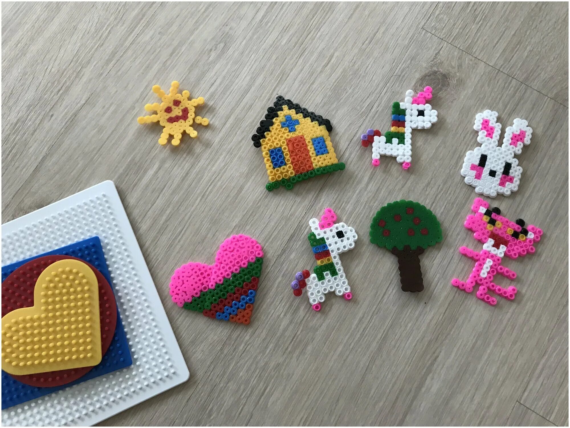 Melty bead patterns, Perler beads designs, Easy perler beads ideas