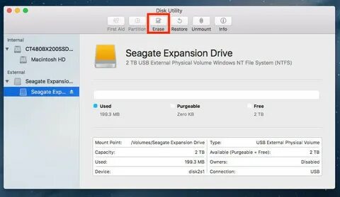 Жесткий mac os