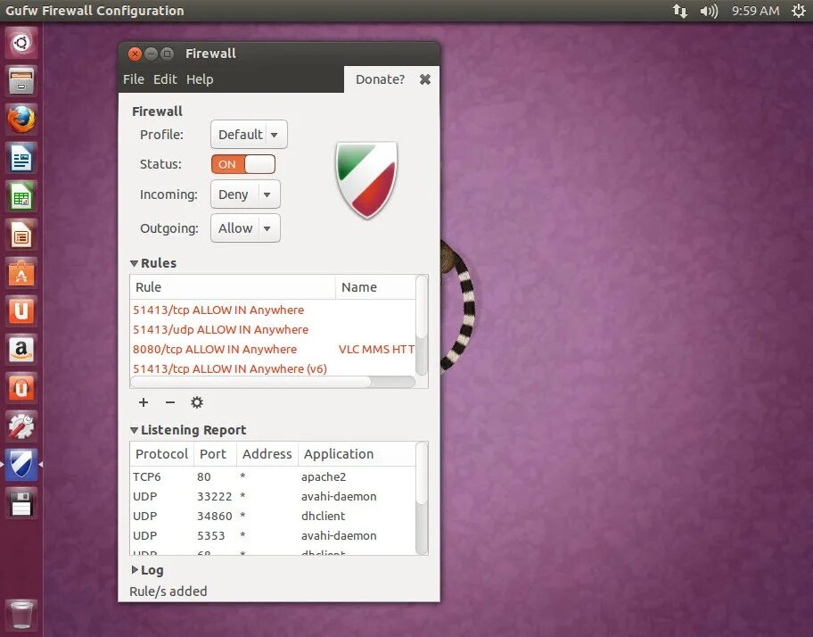 Межсетевой экран линукс. Gufw. файрвол на линукс. linux ubuntu брандмауэр. настройка файрвол убунту.