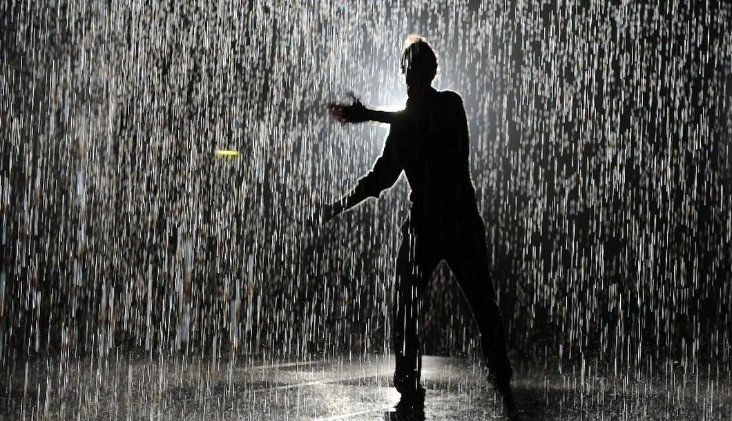 Krick drowning in the rain