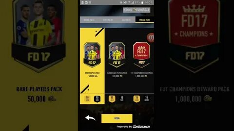Players pack