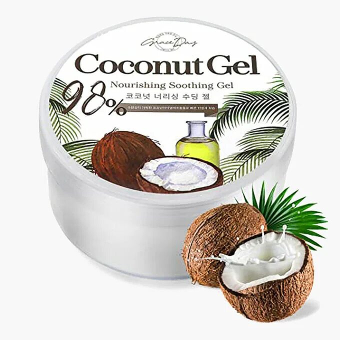 Grace Day гель Кокос 300. Grace Day Coconut Gel _ Nourishing Soothing Gel. Grace Day гель с экстрактом кокоса. Coconut Gel 98% Grace Day. Coconut gel