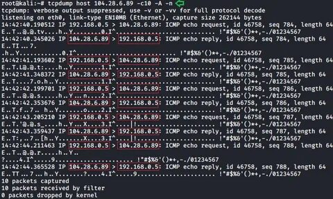 Tcpdump linux
