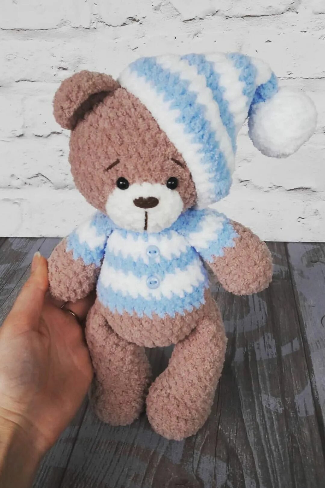 Мк плюшевого мишки крючком. Мишка тедди амигуруми крючком.