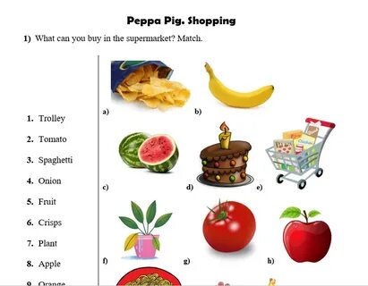 I sell fruit and vegetables