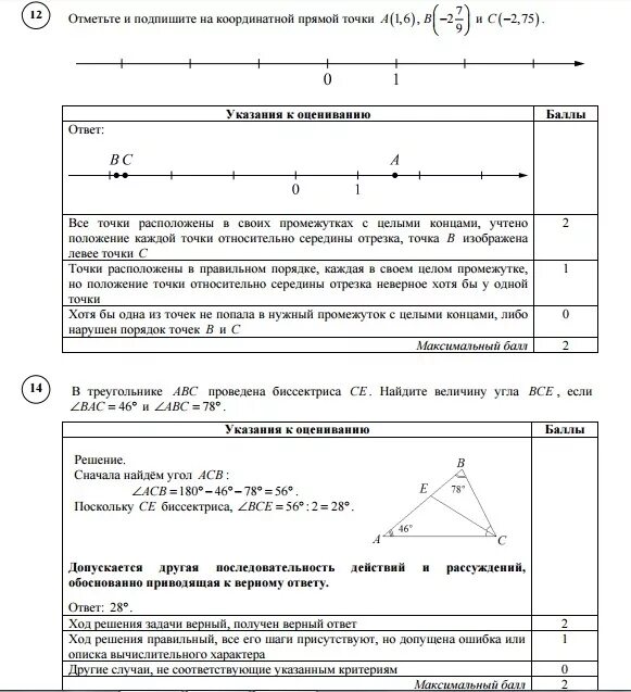 Ответы впр математика 7