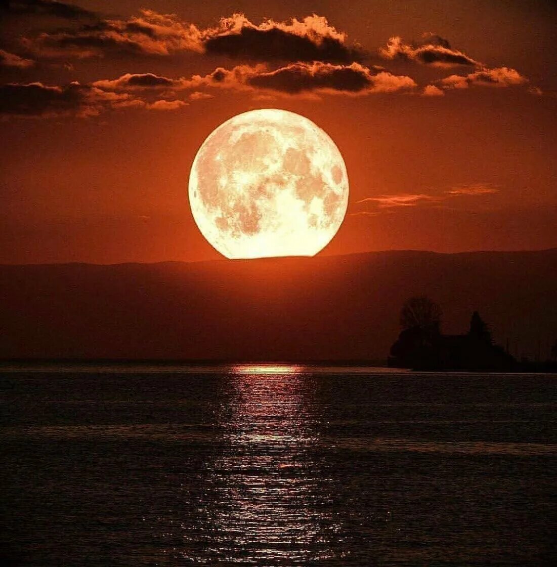 Восход луны и будущее пламя. Солнце ночи. Луна на закате. Восход Луны. Красивая Луна.