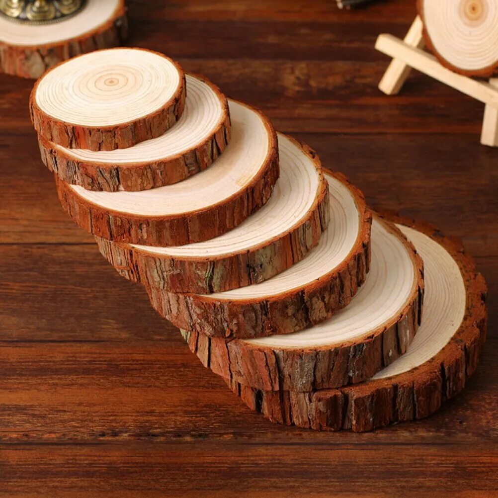 Деревянный срез для декора. Круглые деревяшки для декора. Деревянные круги для декорирования. Спил деревянный круглый.