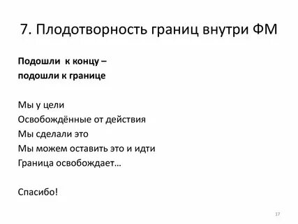 Внутри границ